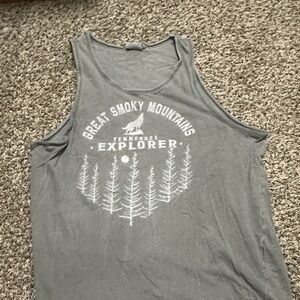 Smoky Mountains Graphic Tank Top
